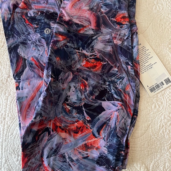 Lululemon Base Pace High-Rise Crop 23" Pant (Sz 6) - Picture 2 of 8
